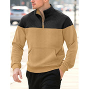 Theodore Ashfield | Textured Quarter-Zip Sweatshirt