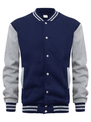 Adam Thackeray | Colour-Block Varsity Bomber Jacket