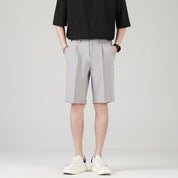 Henry Walker | Men's Chino Shorts Tailored Pleat Front