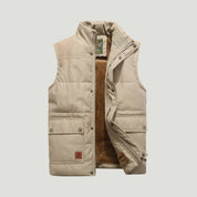 George Whitmore | Fleece-Lined Quilted Vest