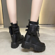 Daisy Scott | Bottes plateforme mi-mollet