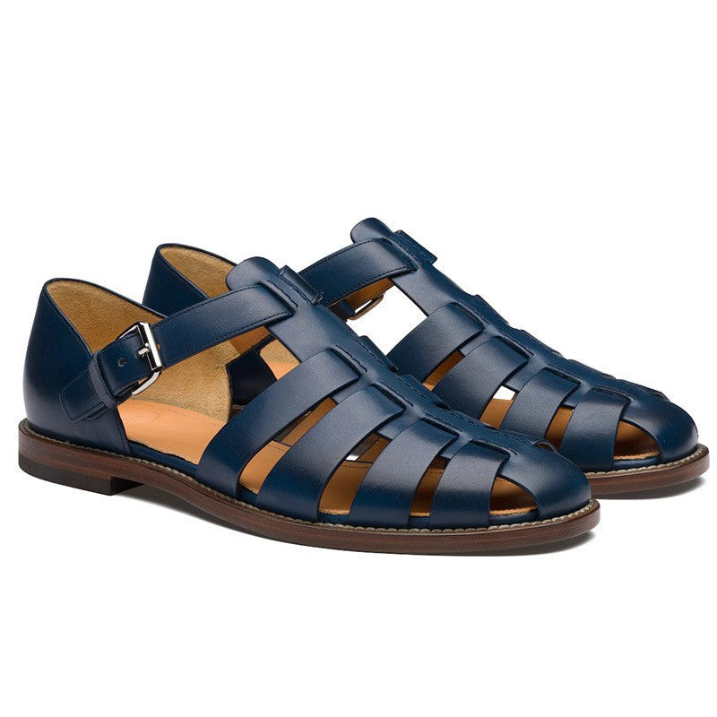 Elena Romano | Classic Leather Sandals for Women
