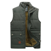 George Whitmore | Fleece-Lined Quilted Vest