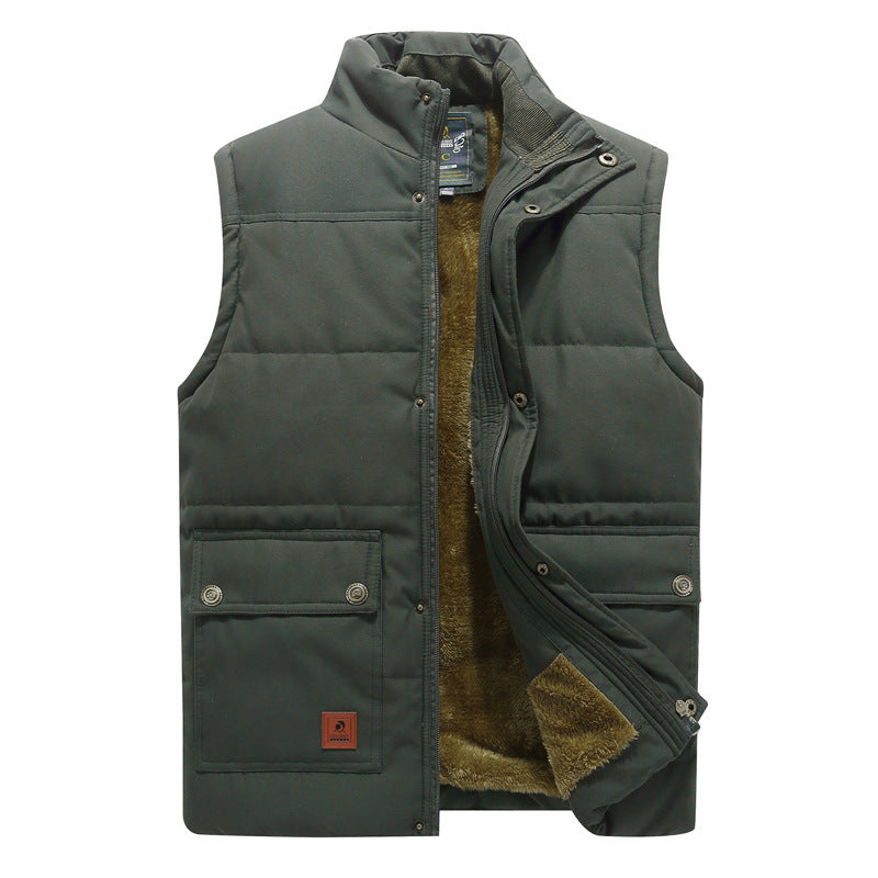 George Whitmore | Fleece-Lined Quilted Vest