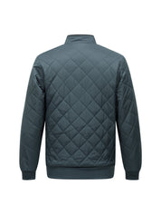 Reuben Walker | Quilted Bomber Jacket with Fleece Lining