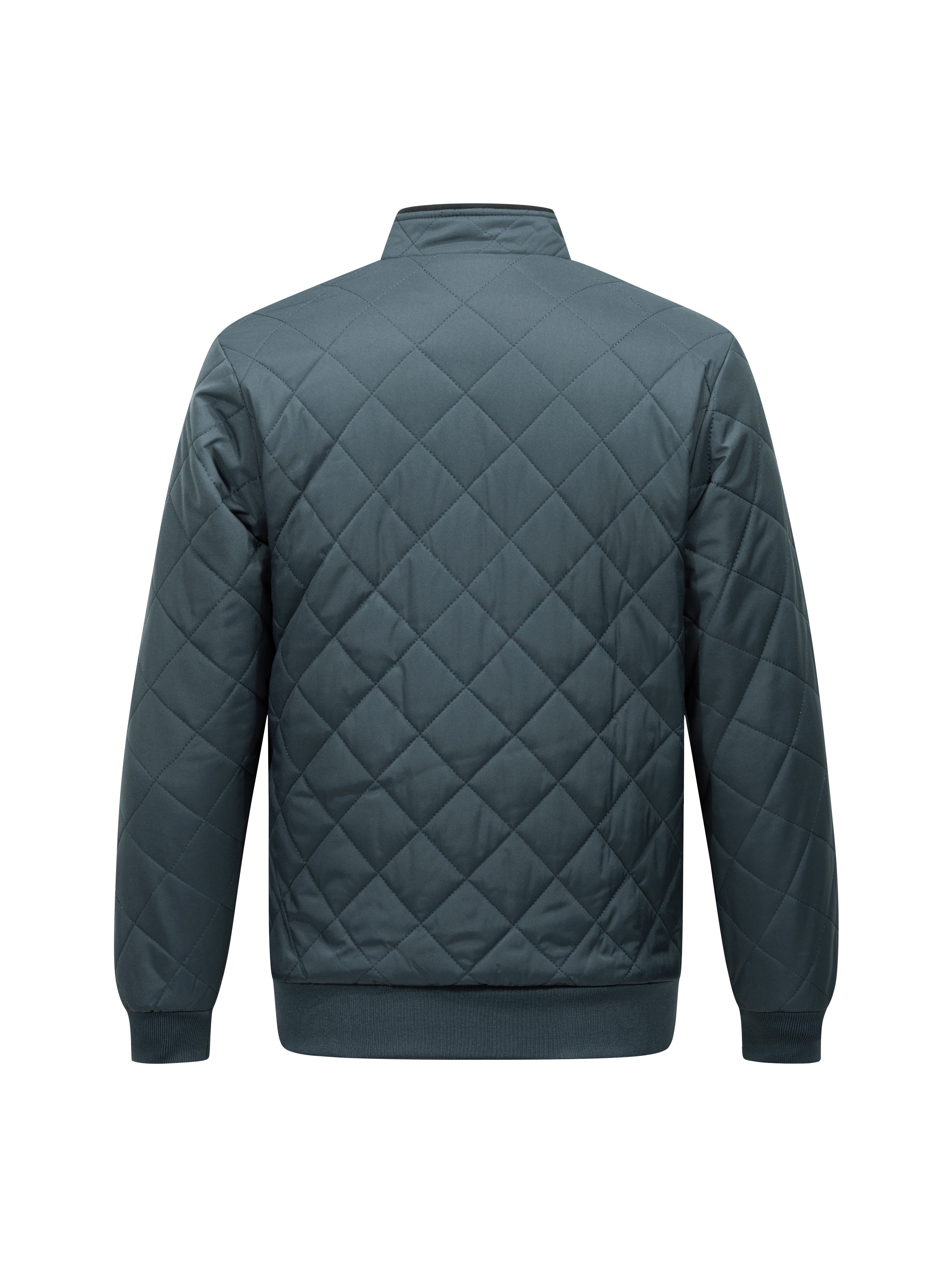 Reuben Walker | Quilted Bomber Jacket with Fleece Lining