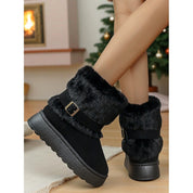 Diana Harrison | Bottes de neige douillettes bordées de fourrure