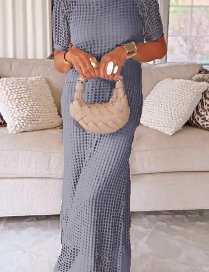 Tabitha Green | Crochet Knit Maxi Dress