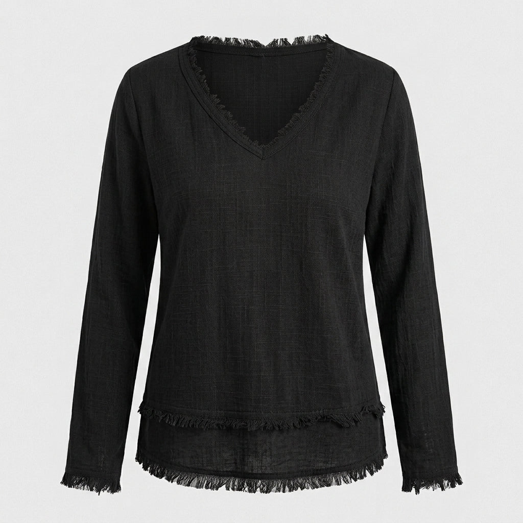 charlotte-ellison-frayed-v-neck-long-sleeve-top-2.jpg
