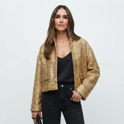 Arabella Forsythe | Blazer court luxueux à sequins