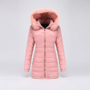 Clementine Sherwood | Parka réversible à capuche et bordure en fourrure