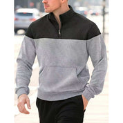 Theodore Ashfield | Textured Quarter-Zip Sweatshirt