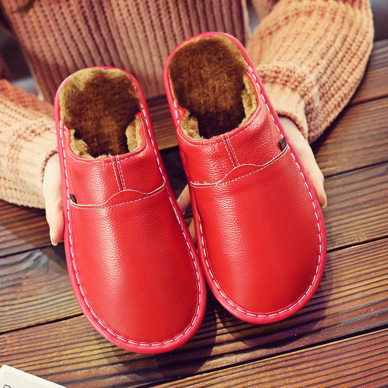 Victoria Lewis | Leather Thermal Slippers