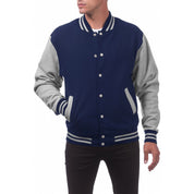 Adam Thackeray | Colour-Block Varsity Bomber Jacket