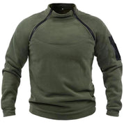 Lucas Pemberley | Stand Collar Fleece Pullover Sweater