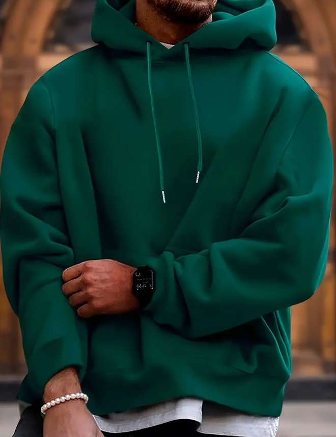 Miles Sutherland | Cotton-Blend Hoodie With Kangaroo Pocket