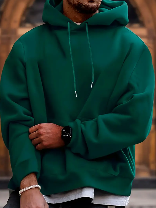Miles Sutherland | Cotton-Blend Hoodie With Kangaroo Pocket