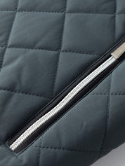Reuben Walker | Quilted Bomber Jacket with Fleece Lining