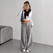 Florence Clarke | Pantalon large en velours côtelé