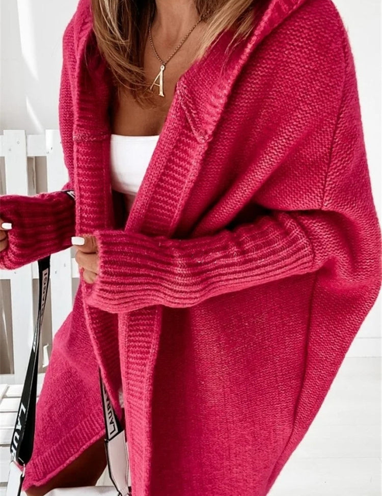 Cecilia Ramsay | Oversized Hooded Knit Cardigan