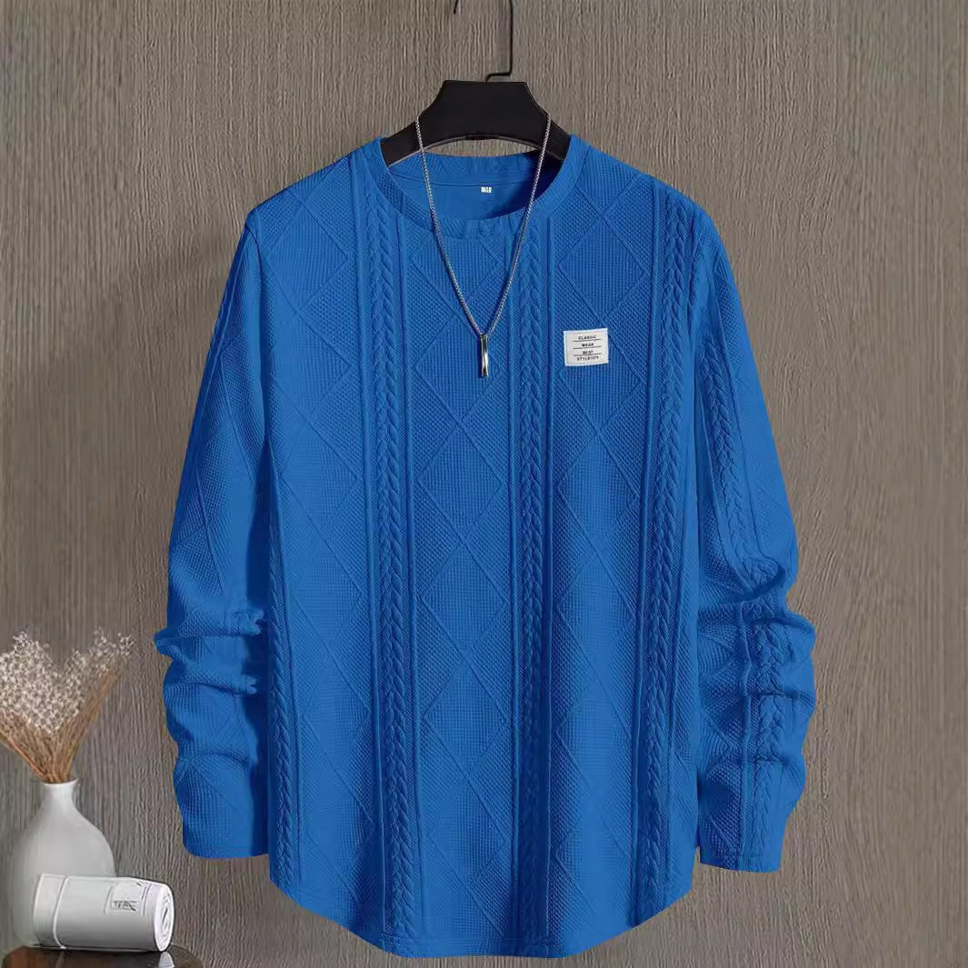 Percival Ashmore | Cable Knit Round Neck Pullover