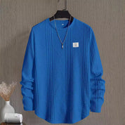 Percival Ashmore | Cable Knit Round Neck Pullover