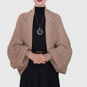 Harriet Dunmore | Chunky Knit Cardigan With Wrap Front
