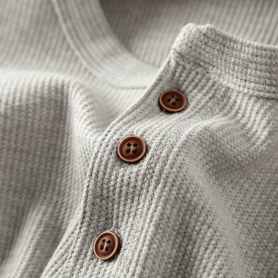 Henry Fletcher | Soft Henley Neck Shirt