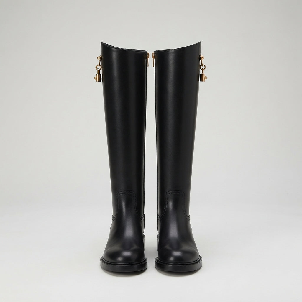 Diana Roberts | Bottes montantes en cuir