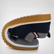 Nathaniel Prescott | Płócienne sznurowane buty ortopedyczne