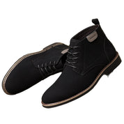 Douglas Kerridge | British Style High-Top Leather Boots
