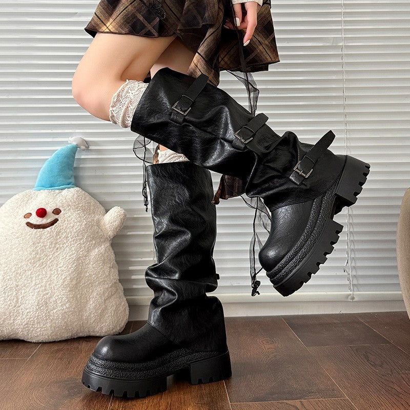 Rosie Thompson | Bottes plateforme montantes à semelle épaisse