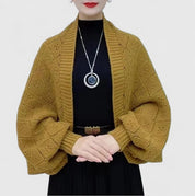 Harriet Dunmore | Chunky Knit Cardigan With Wrap Front