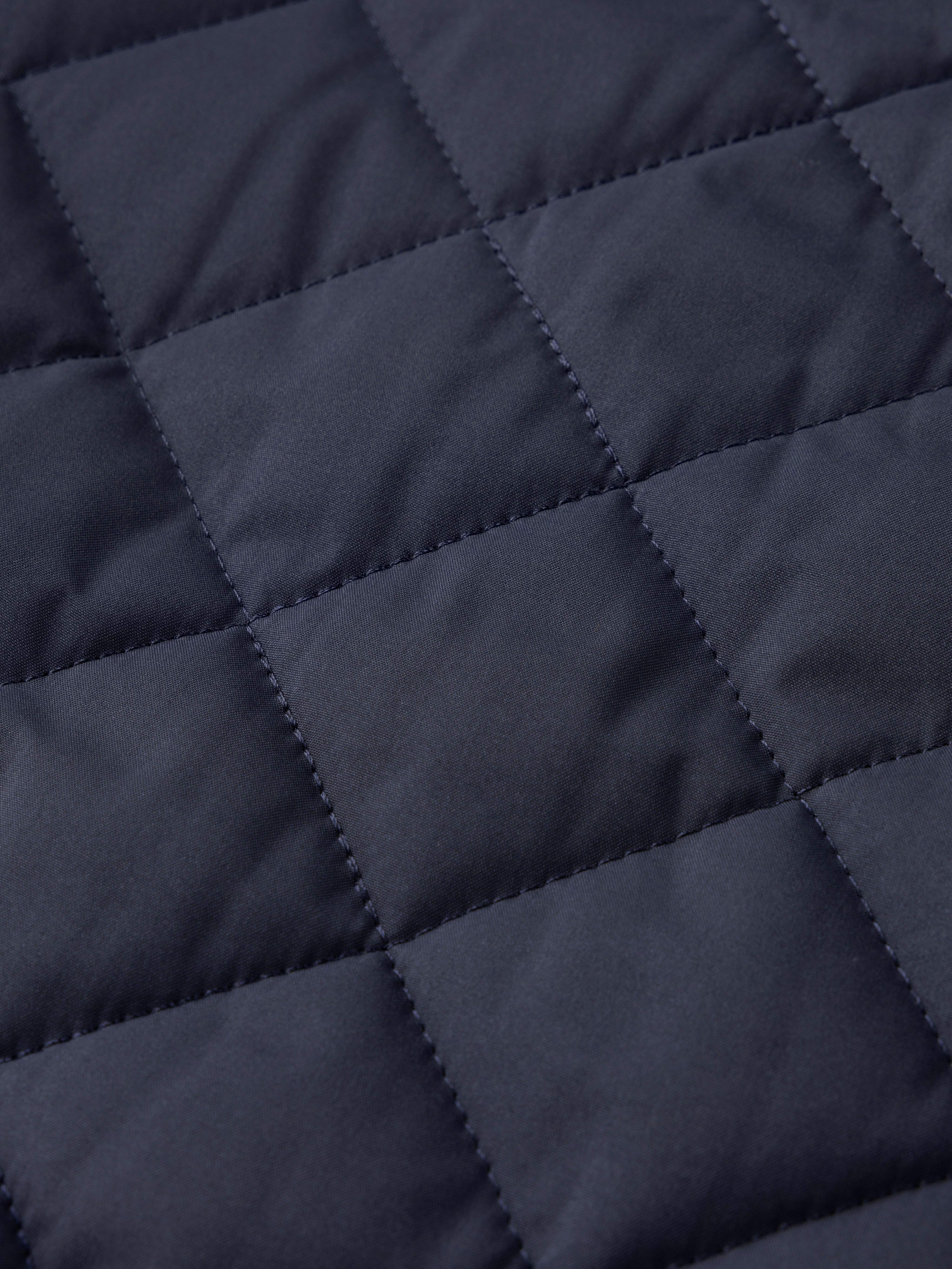 Reuben Walker | Quilted Bomber Jacket with Fleece Lining