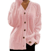 Imogen Wright | Cable-Knit Button Cardigan
