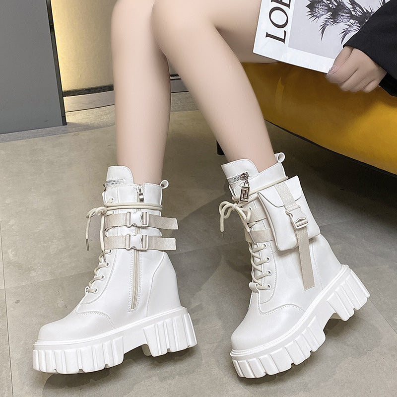 Daisy Scott | Bottes plateforme mi-mollet