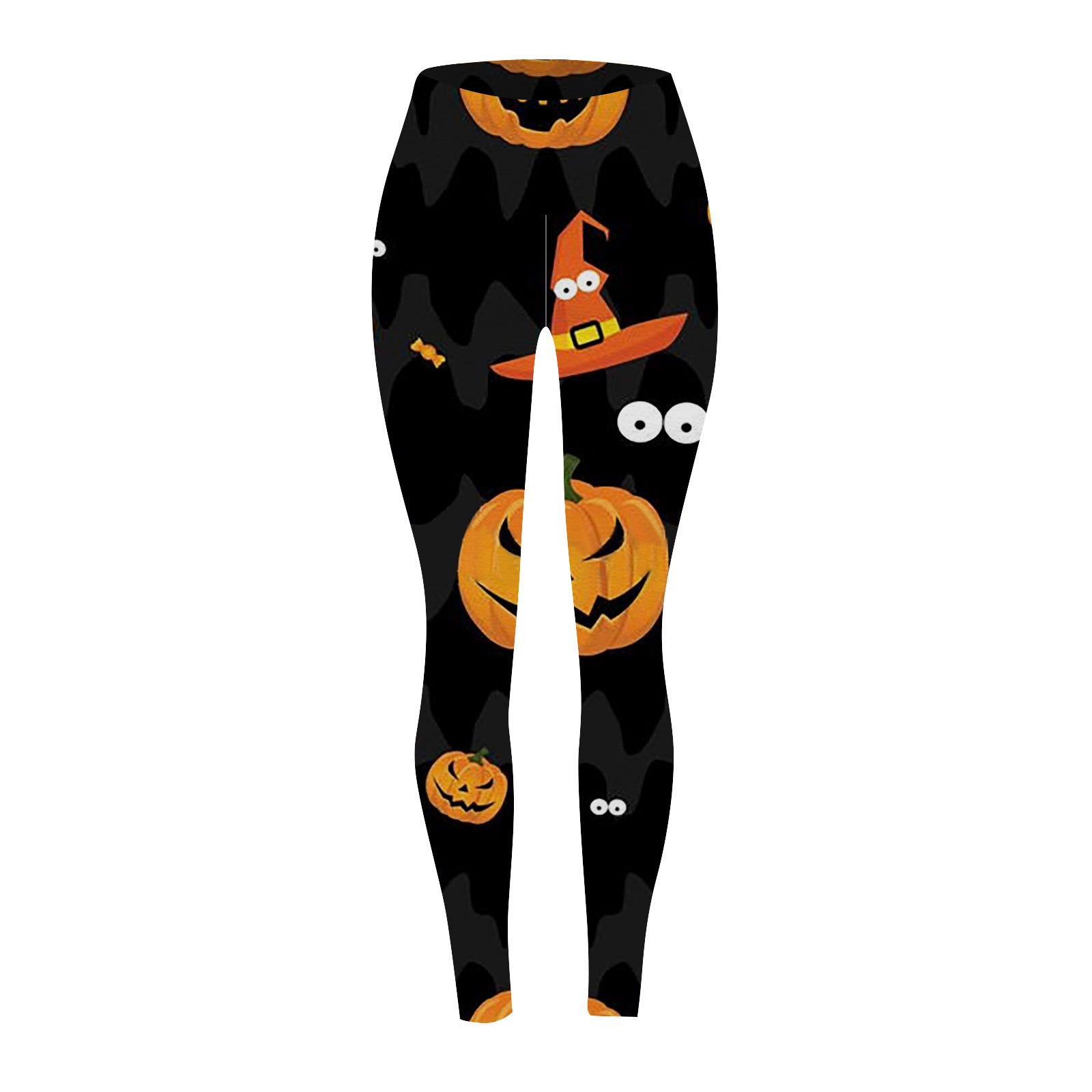 Pumpkin Prowl | Pumpkin Halloween Leggings For Women