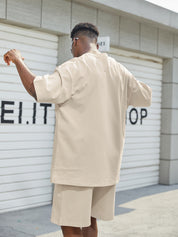 Thomas Edwards | Men's Oversized Cotton Two-Piece Set