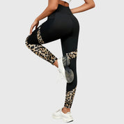 Lara Whitfield | High-Waisted Leopard Print Leggings With Pocket