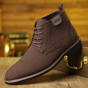 Douglas Kerridge | British Style High-Top Leather Boots