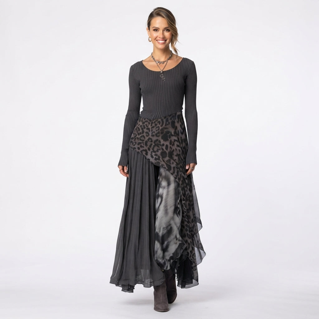 Edith Cooper | Elegantné maxi šaty priliehavého strihu