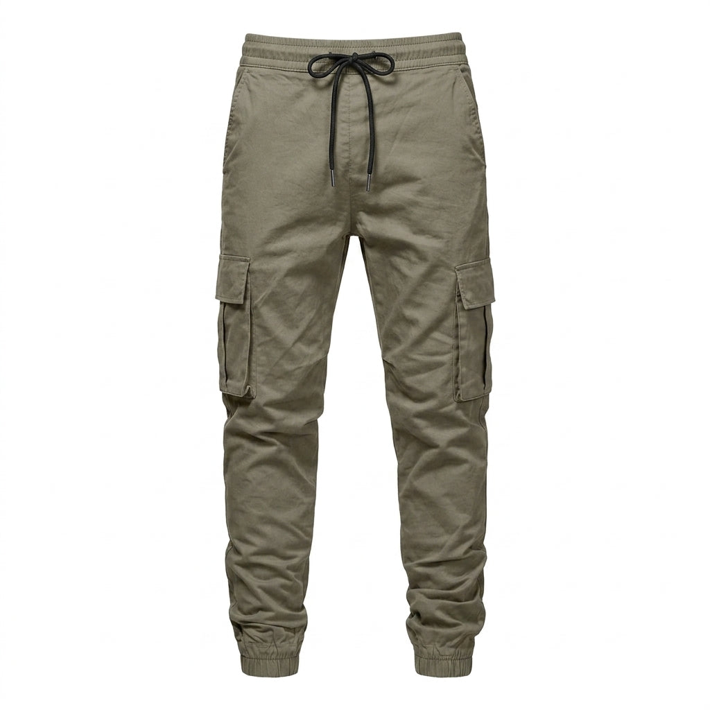 Edward Whitby | Bawełniane spodnie cargo typu jogger