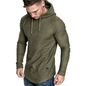 Reuben Ashcombe | Cotton Blend Hoodie With Drawstring Hood