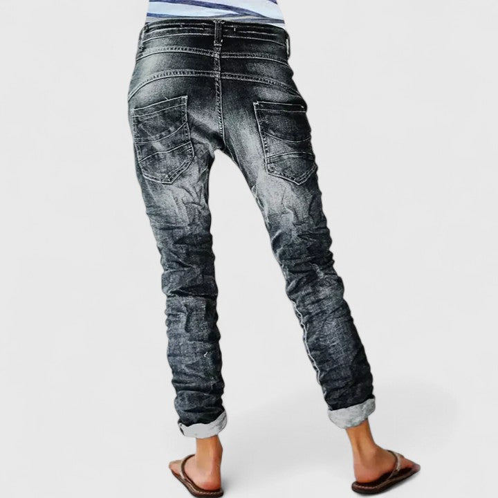 Imogen Sheppard | Distressed Denim Skinny Jeans