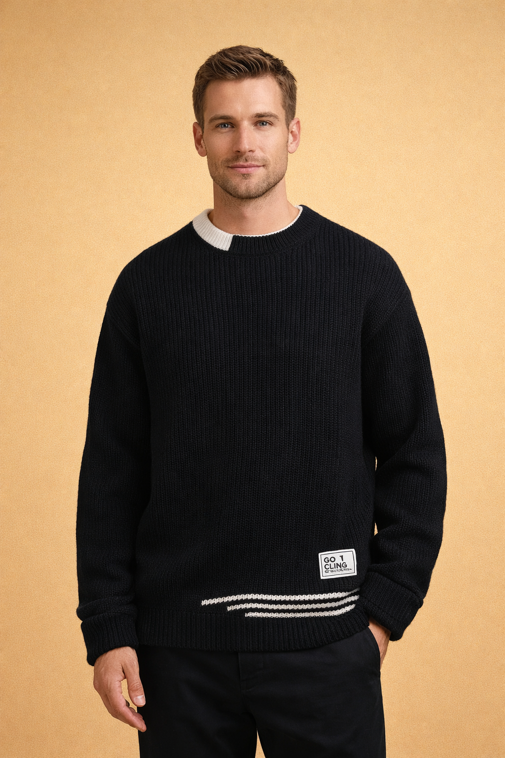 Noah Laurent | Luxury Outdoor Knit Sweater For Men
