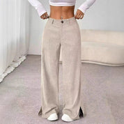 Naomi Prentice | High-Waist Wide-Leg Trousers