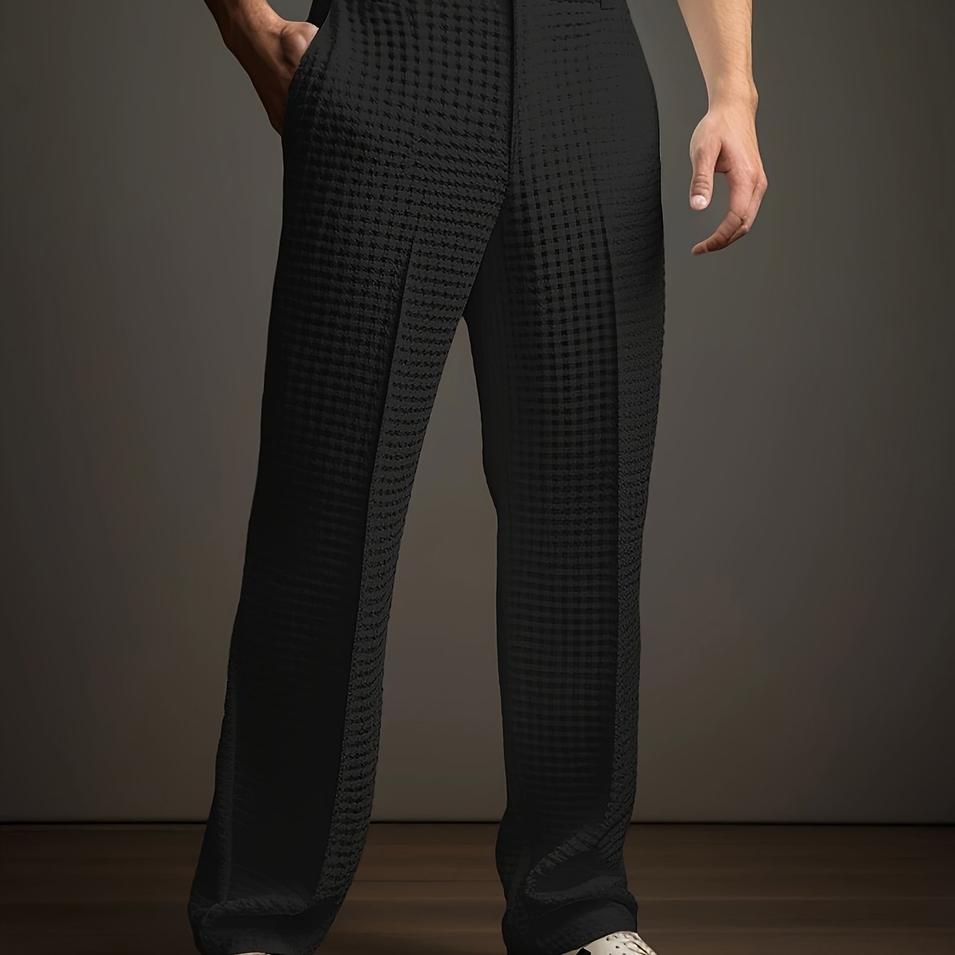 Robert Ainsworth | Relaxed Textured Trousers