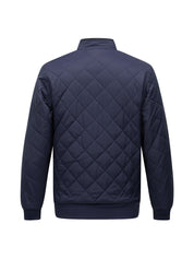 Reuben Walker | Quilted Bomber Jacket with Fleece Lining