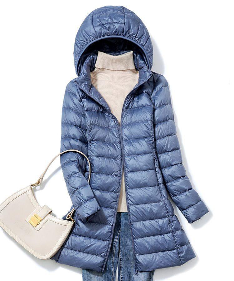 Phoebe Harrison | Mid-Length Hooded Puffer Jacket