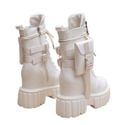 Daisy Scott | Bottes plateforme mi-mollet
